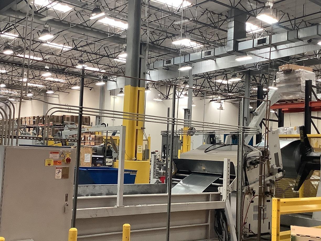 MINSTER Complete Coil Feed Line 40,000 Lbs. x 74" Wide x .120"