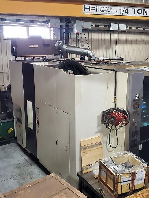 Averex HS-630I CNC Horizontal Machining Center, New 2014, Fanuc 31i, 1-Degree Index, 10,000 RPM, 2-Pallets: 24.8" x 24.8", 50 Big Plus Taper, 60 Tools, Coolant Thru, 50/60 HP