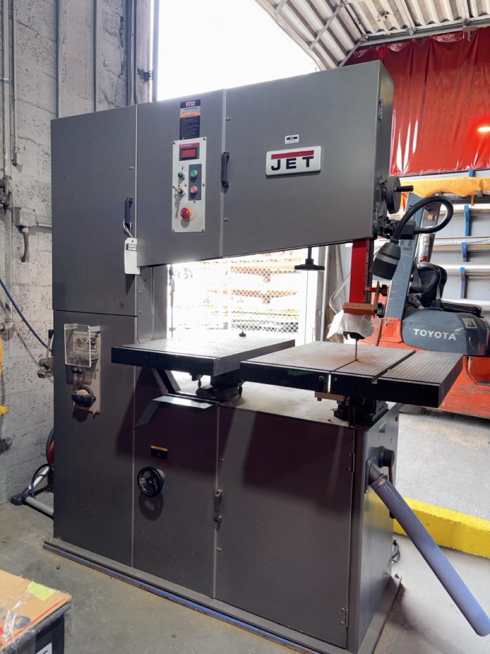 12″ x 36″ Jet VBS-3612 Vertical Metal Bandsaw, 2022