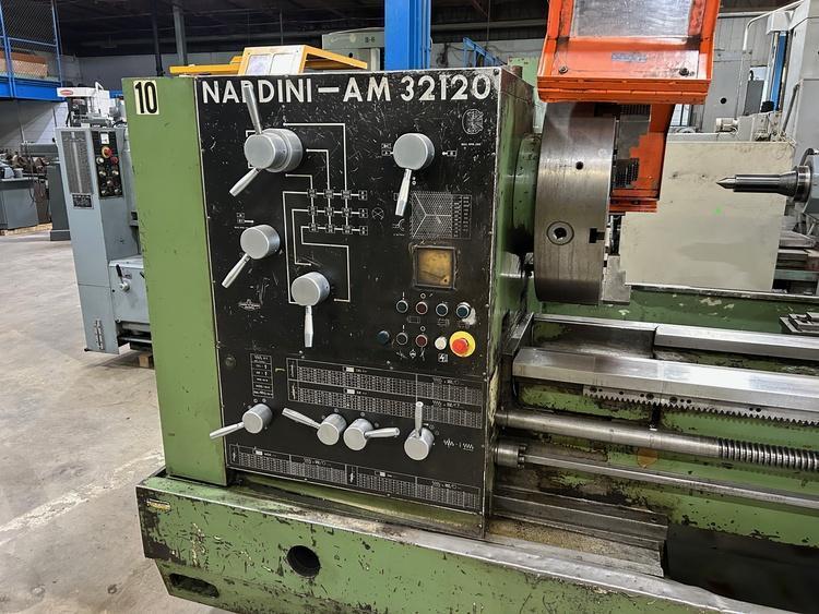 32" x 120" CLAUSING NARDINI MODEL AM32120 ENGINE LATHE