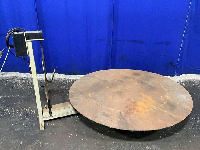MINARIK CORP. 71.5” DIAMETER SPINNING TABLE COILMATE EZ HORIZONTAL PALLET UNCOILER  -  RG300A-S