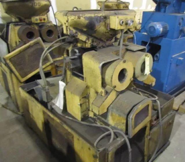 NUTAP MAS-14 Twin Spindle NUT TAPPING MACHINE