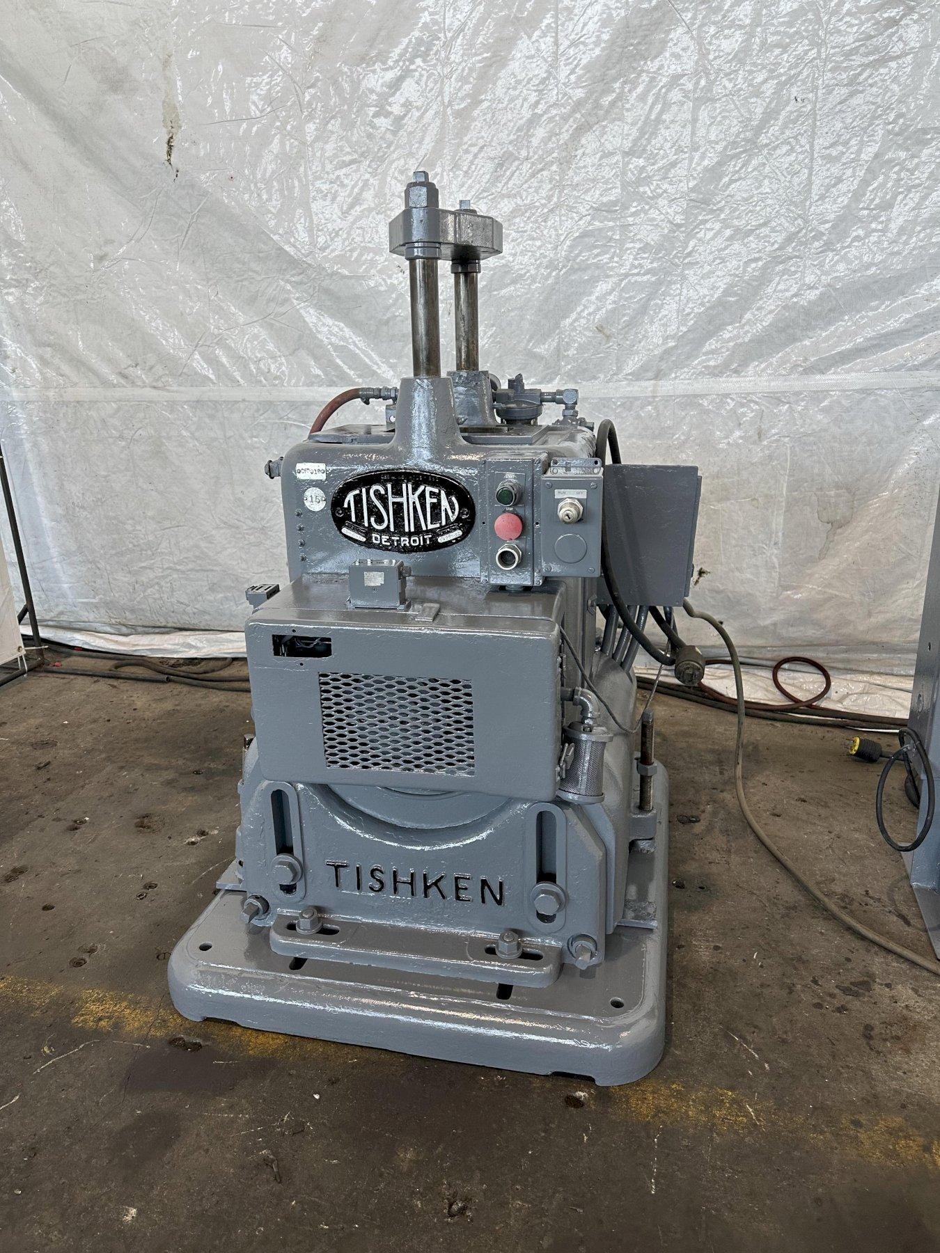 18 TON TISHKEN CO-6-H2 CUT OFF PRESS. STOCK # 0103517
