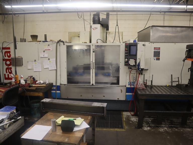 Fadal 8030 HT CNC Vertical Machining Center, High Torgue 10K Spindle, 20 Station Carousel Tool Changer, Rigid Tapping- Auction Item