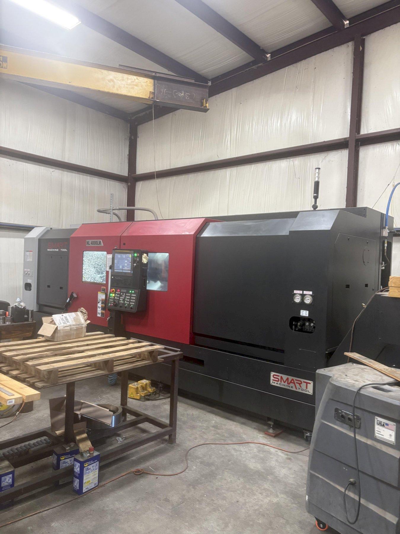 2023 SMART MACHINE TOOL NL4000LM CNC Lathe - 3-Axis with Live Tooling