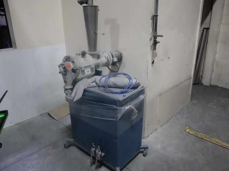 Powder Coating  AZO Pump Unit, with Baldor Motor, Portable - Auction Item