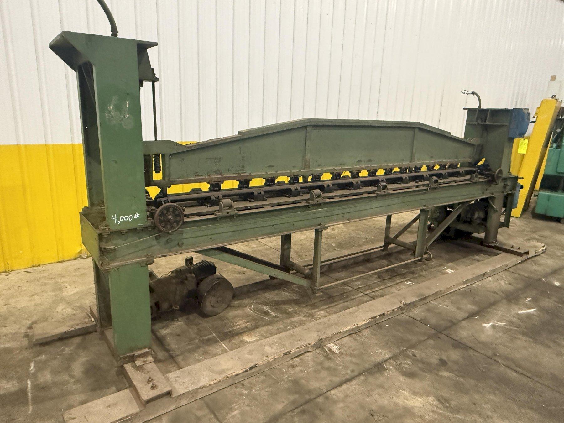 12' FARNHAM MODEL #5-41-8 ROLL FORMING MACHINE