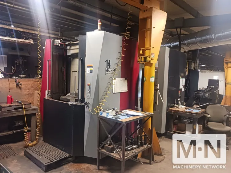 OKK HM500s/40 CNC Horizontal Machining Center
