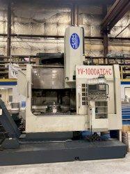 You Ji YV-1000 ATC+C CNC Vertical Lathe