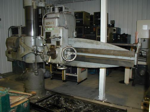 1 - PREOWNED MORRIS RADIAL ARM DRILL, MODEL: 6544, S/N: A1645