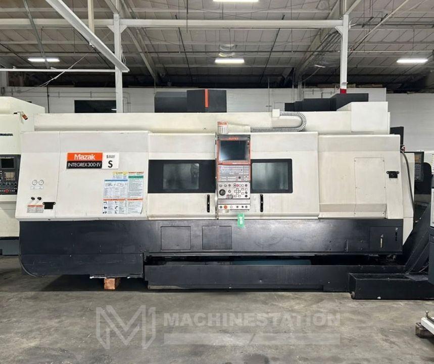 Mazak Integrex 300-IV S Multi Axis CNC Lathe – Sub Spindle, Y Axis, Milling Head, Long Bed