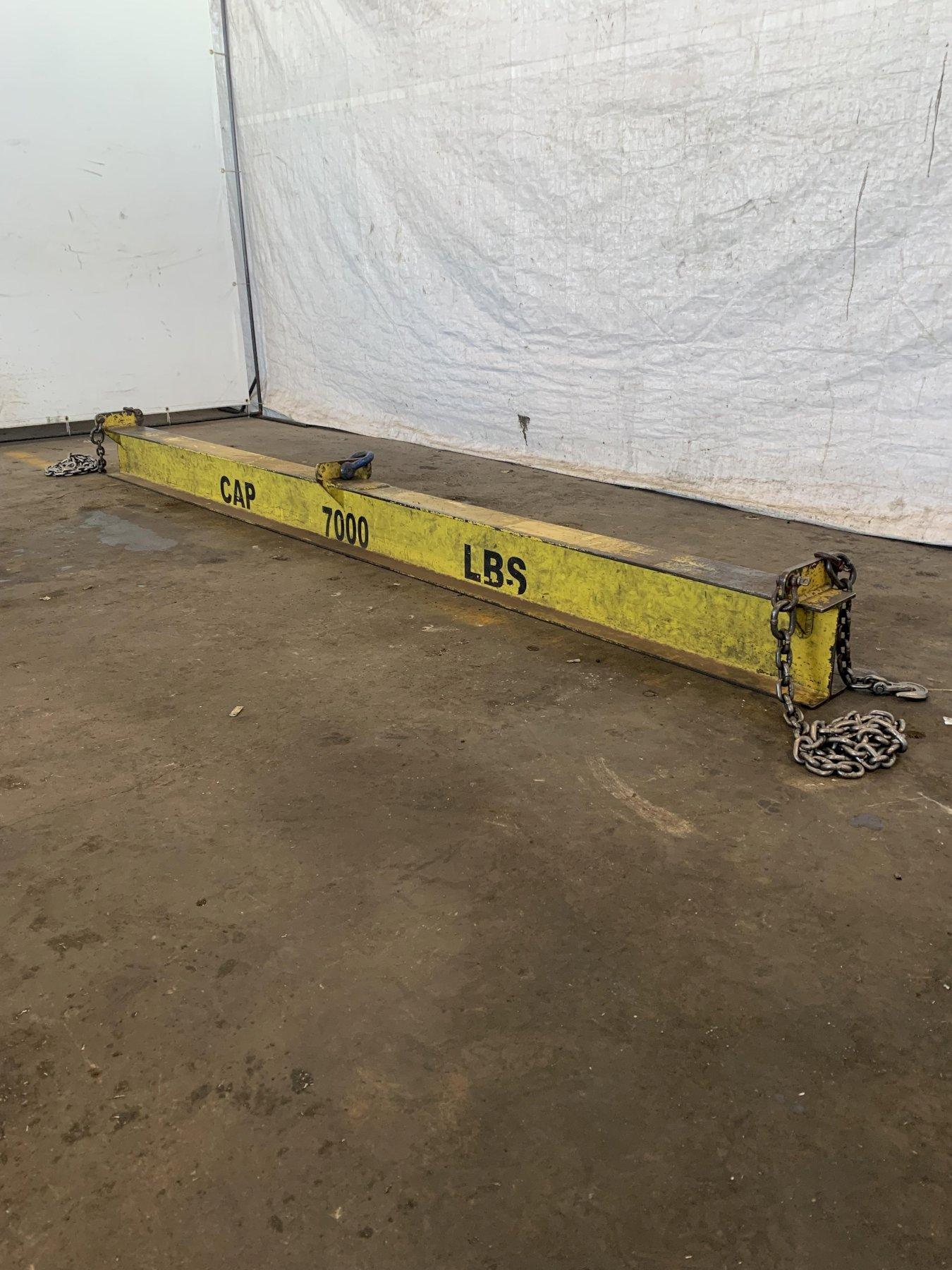 7,000 LB LIFTING BEAM. STOCK # 1164223.