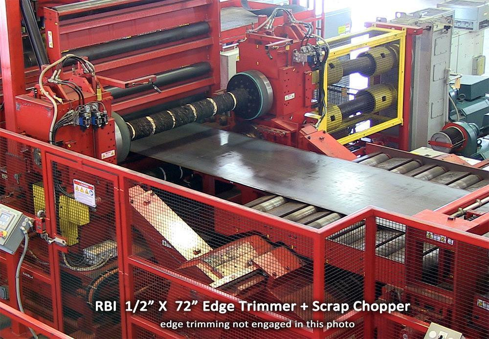 72" x 1/2" Red Bud Edge Trimmer / Scrap Choppers / Scrap Conveyor Year 2011