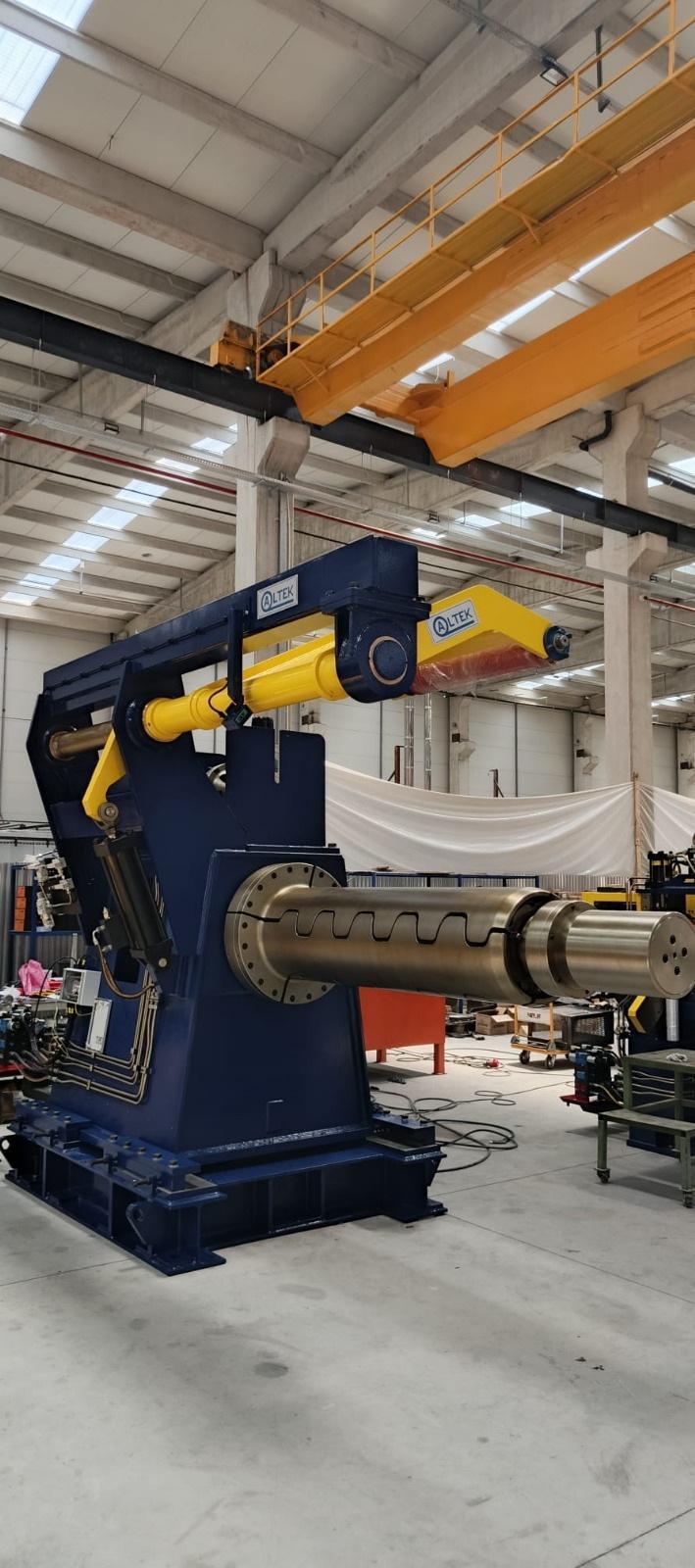72" x .157" x 60,000lbs Dual Head Alcos Double Loop Slitting and Banding Line (NEW 2025)