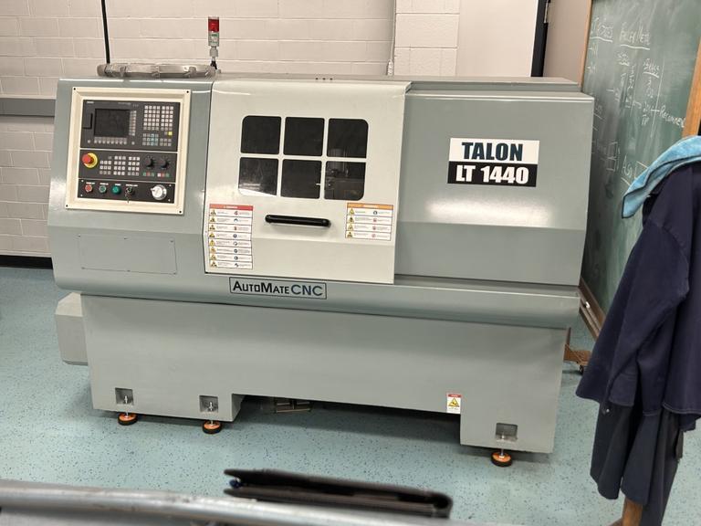 Automate CNC Talon LT 1440 CNC Turning Center, Siemens 808D, 6" 3-Jaw Chuck, 6-Station Turret, Tailstock- Auction Item