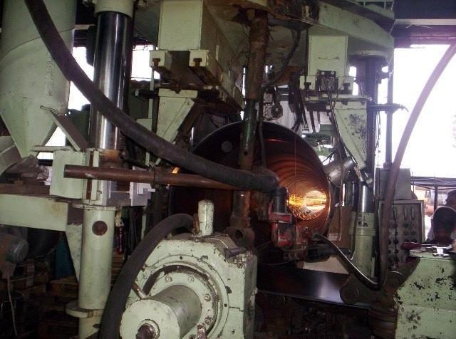 78" (2000mm) x .63" (16mm) Emil Wolf Spiral Pipe Mill