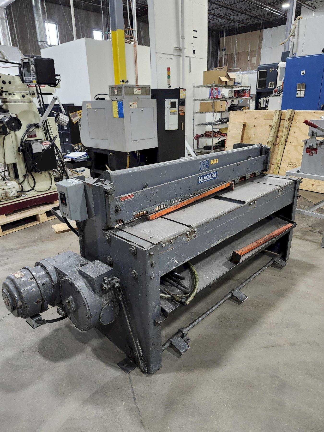 Niagara One Series - Model 60 Power Squaring Shear,