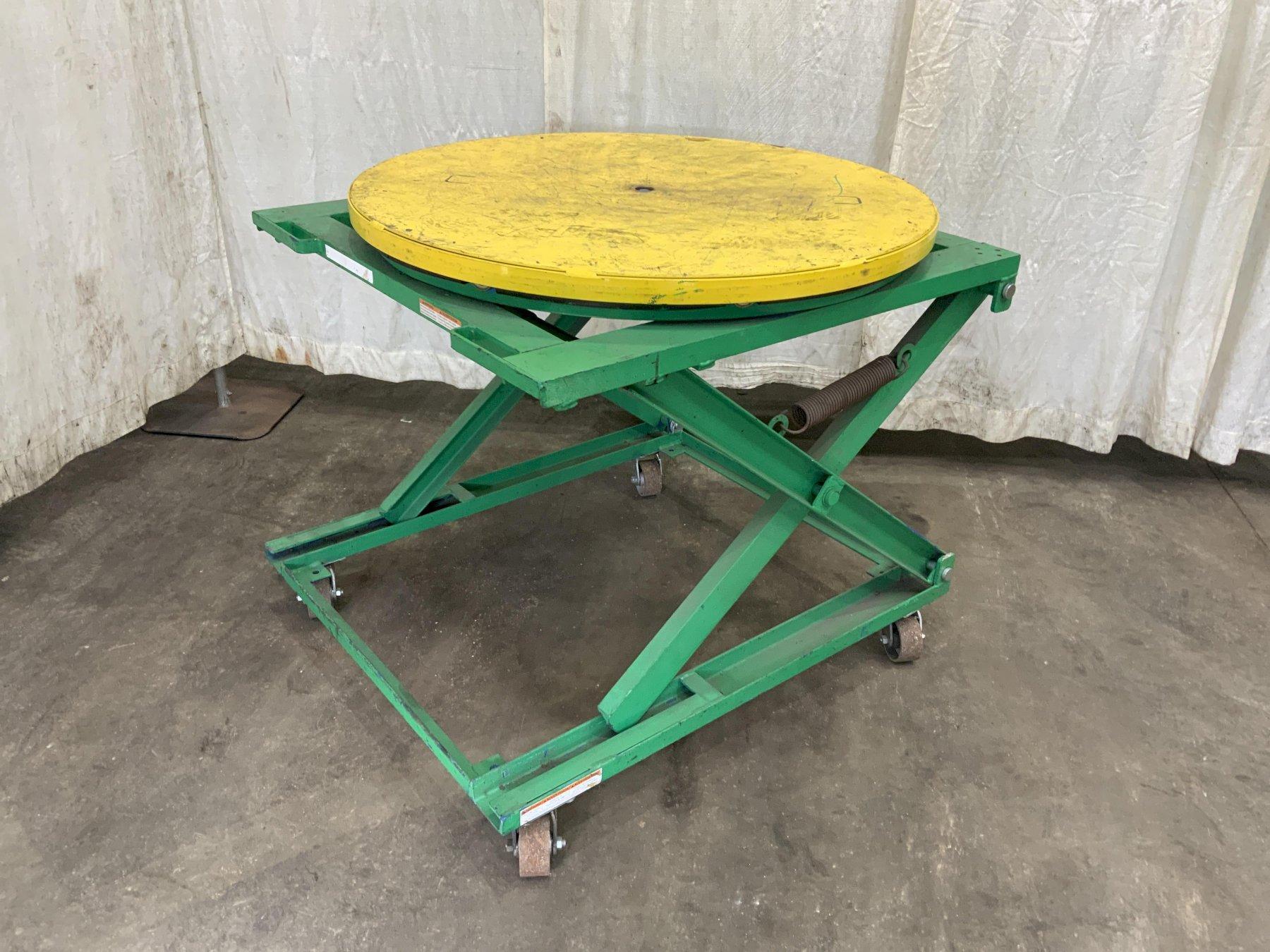 4000 LB ULINE PALLET STAND TURN TABLE: STOCK #81041