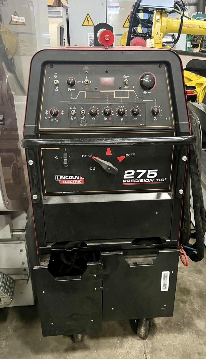 LINCOLN ELECTRIC PRECISION TIG 275 WELDER, MODEL K1828-3