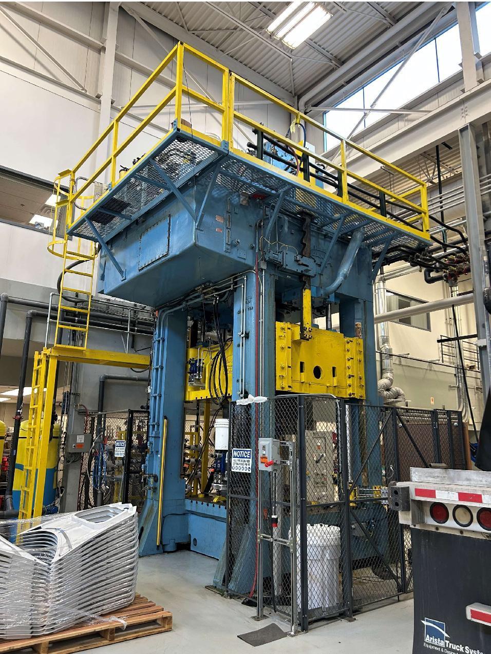 750 Ton Danly Press Model H-750-72-60