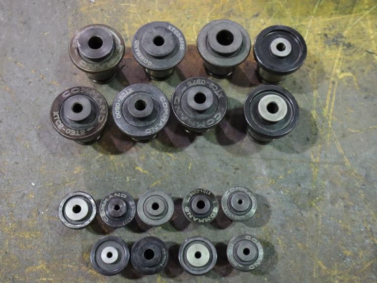 Command Tap Collets:(8) XTC-2, (9) XTC-1 Tap Collets- Auction Item