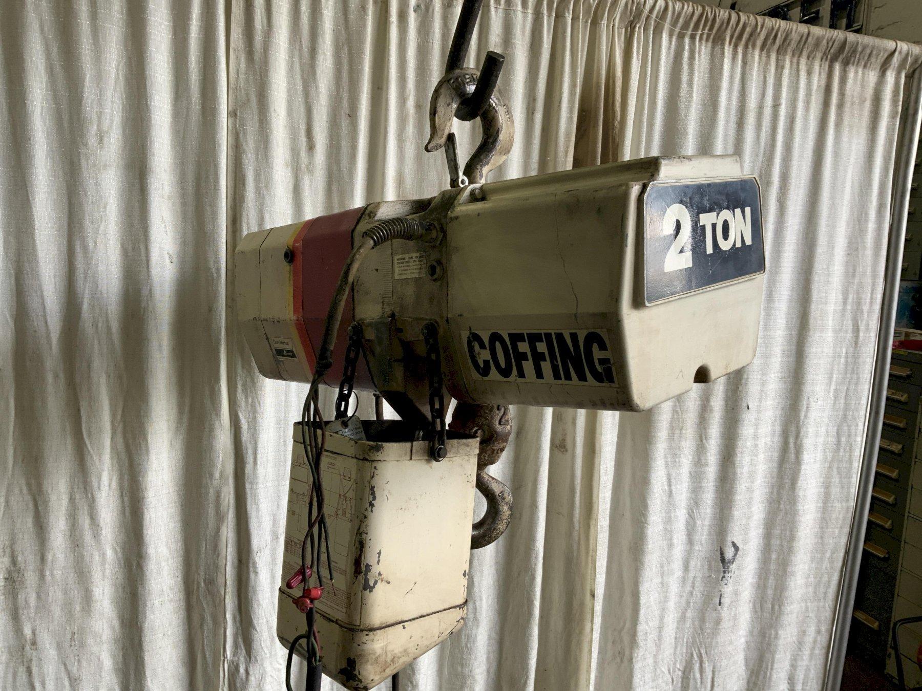 2 TON COFFING ELECTRIC CHAIN HOIST: STOCK #75536