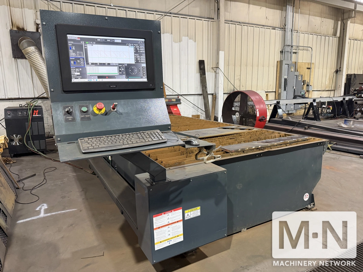 Maverick Pro 6x12 table with Hypertherm Maxpro 200 Plasma