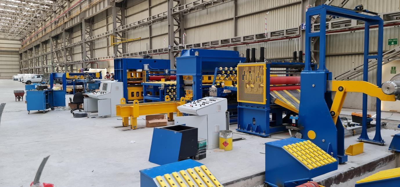 1650mm (60") x 3mm (.118") x 30 Ton NEW CTL Line with Rotary Shear and Independent Drive Leveler