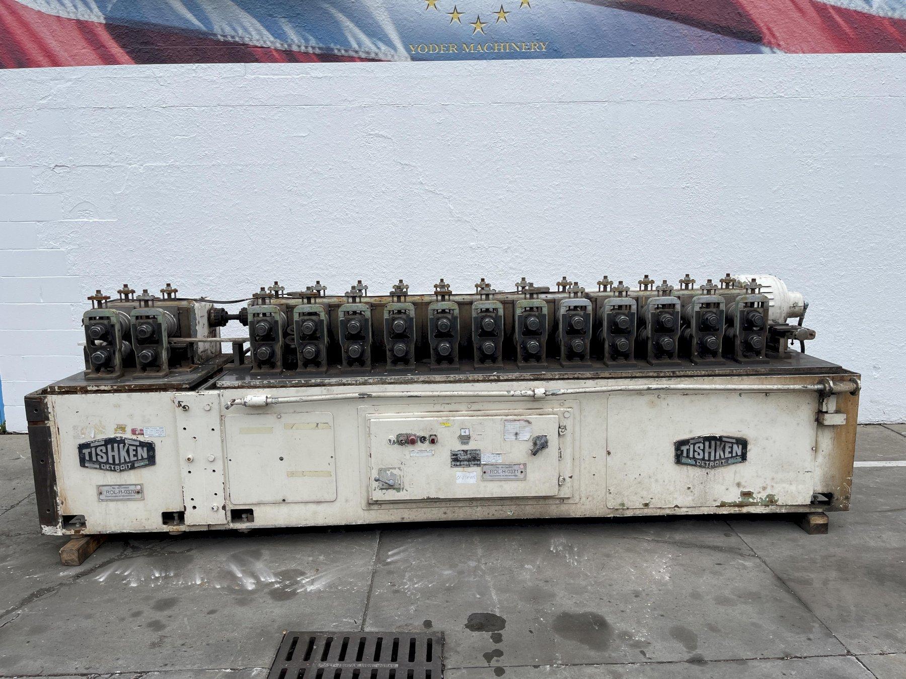 14 STAND X 1-1/2" TISHKEN ROLLFORMER: STOCK #76619