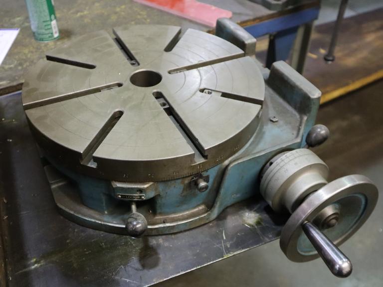 Troyke U-15 15" Rotary Table, Hand Feed- Auction Item