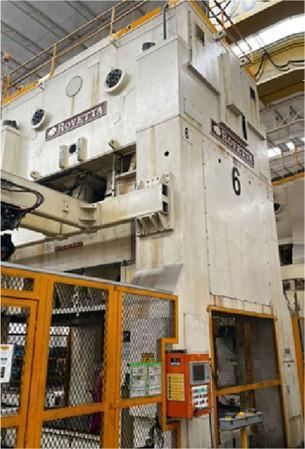 700 Ton Rovetta Straight Side Double Crank Press