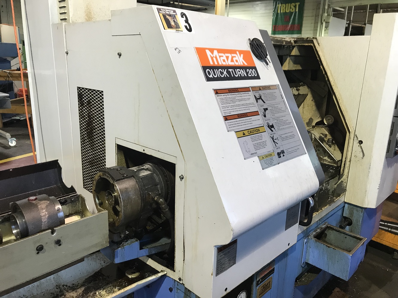 MAZAK QT200 CNC TURNING CENTER