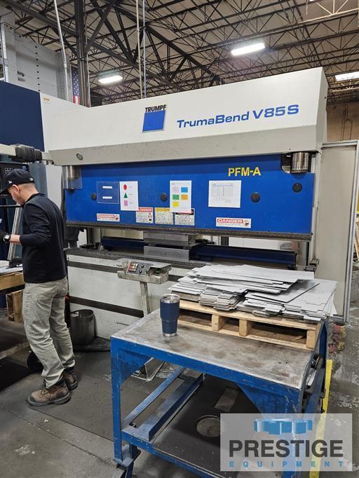 Trumpf V85S 6-Axis CNC Hydraulic Press Brake
