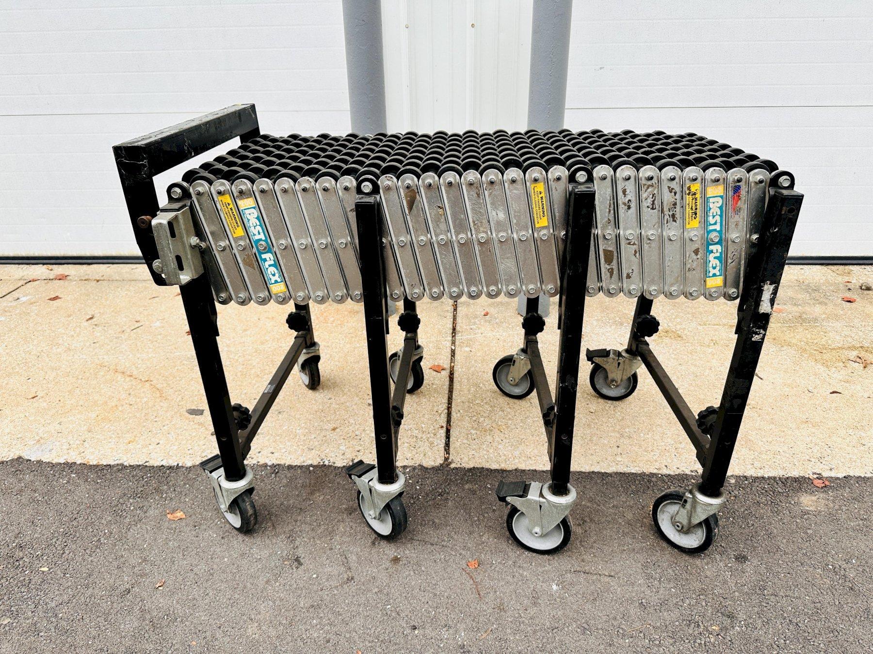 BEST FLEX Skate Wheel Flexible/Expanable Gravity Conveyor