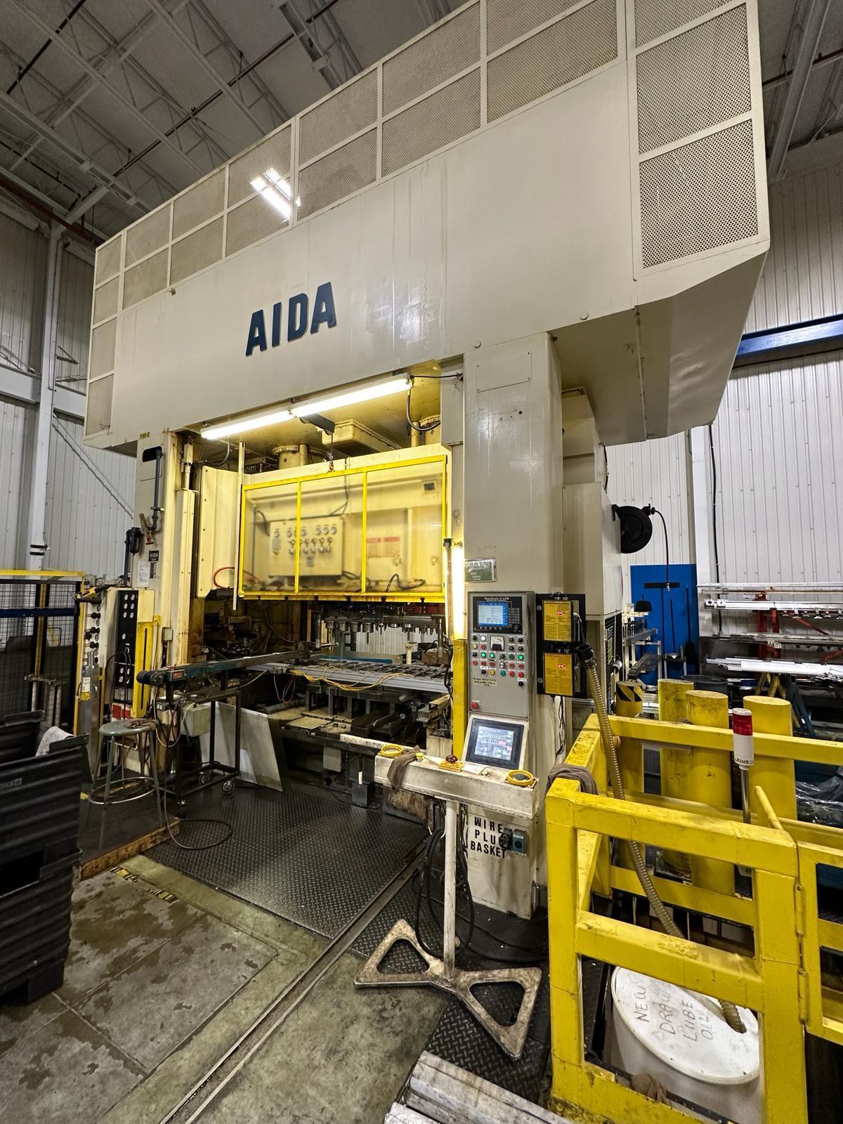 400 Ton Aida Link Motion 2 Point Press