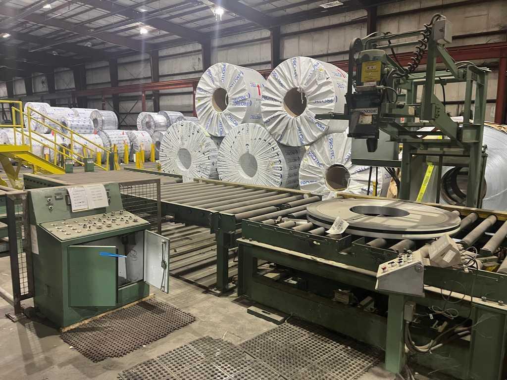 10,000# x 74" Braner Banding Line STOCK# 4486