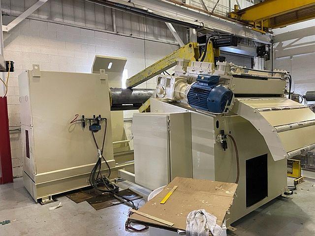 54" Coe Press Equipment Servo Feed Line, New 2006 includes COE Servomaster 3 Feed Control Package
