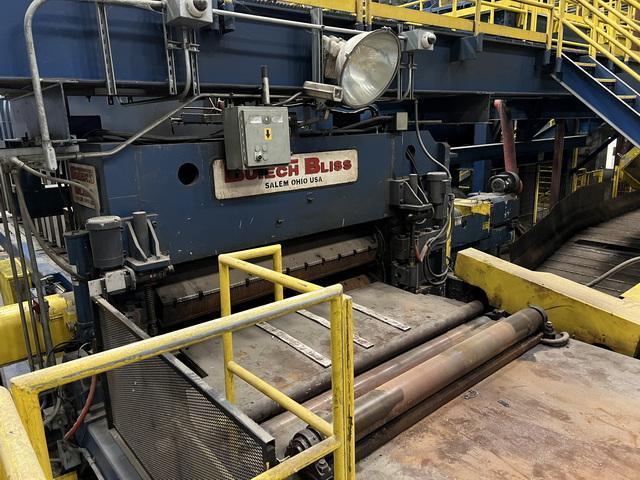80” x .250” BUTECH BLISS MDL. DS250-80 ALUMINUN ROTARY SHEAR.