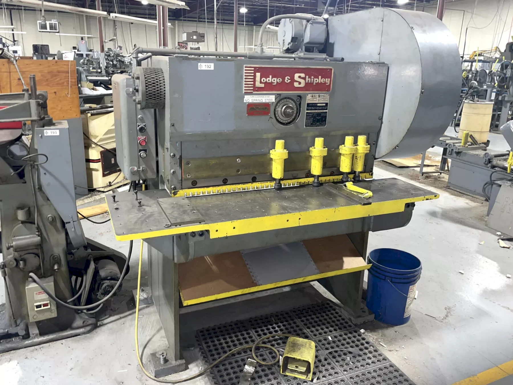 40"  x 12 GA LODGE & SHIPLEY MODEL #2CT40 MECHANICAL POWER SHEAR: YOBRO #25139