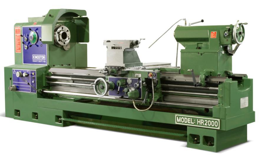 1 - NEW KINGSTON HEVY DUTY PRECISION LATHE, MODEL #: HR-3480