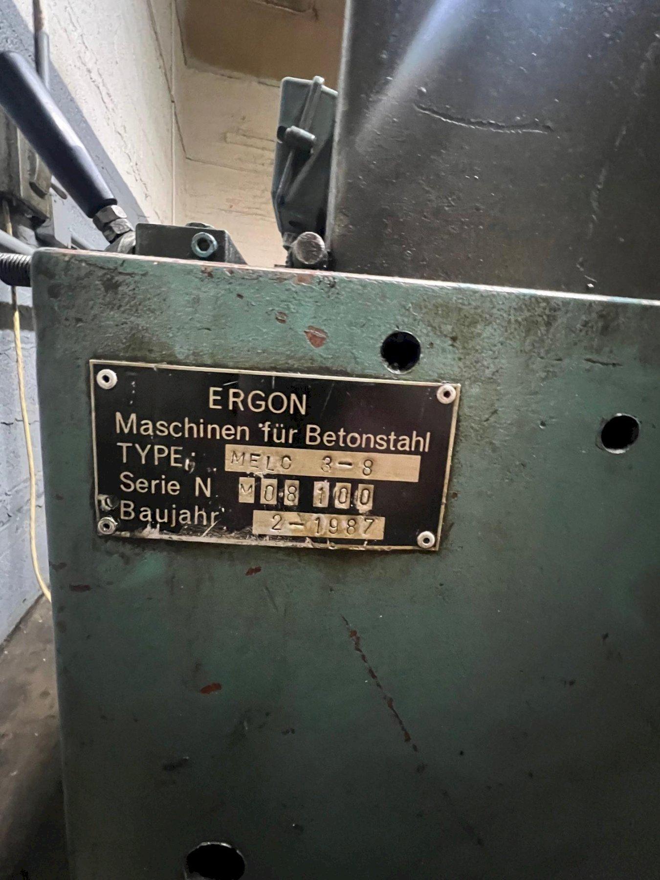 ERGON MODEL MELC 3-8 WIRE STRAIGHTENER & CUT-OFF: STOCK #79380