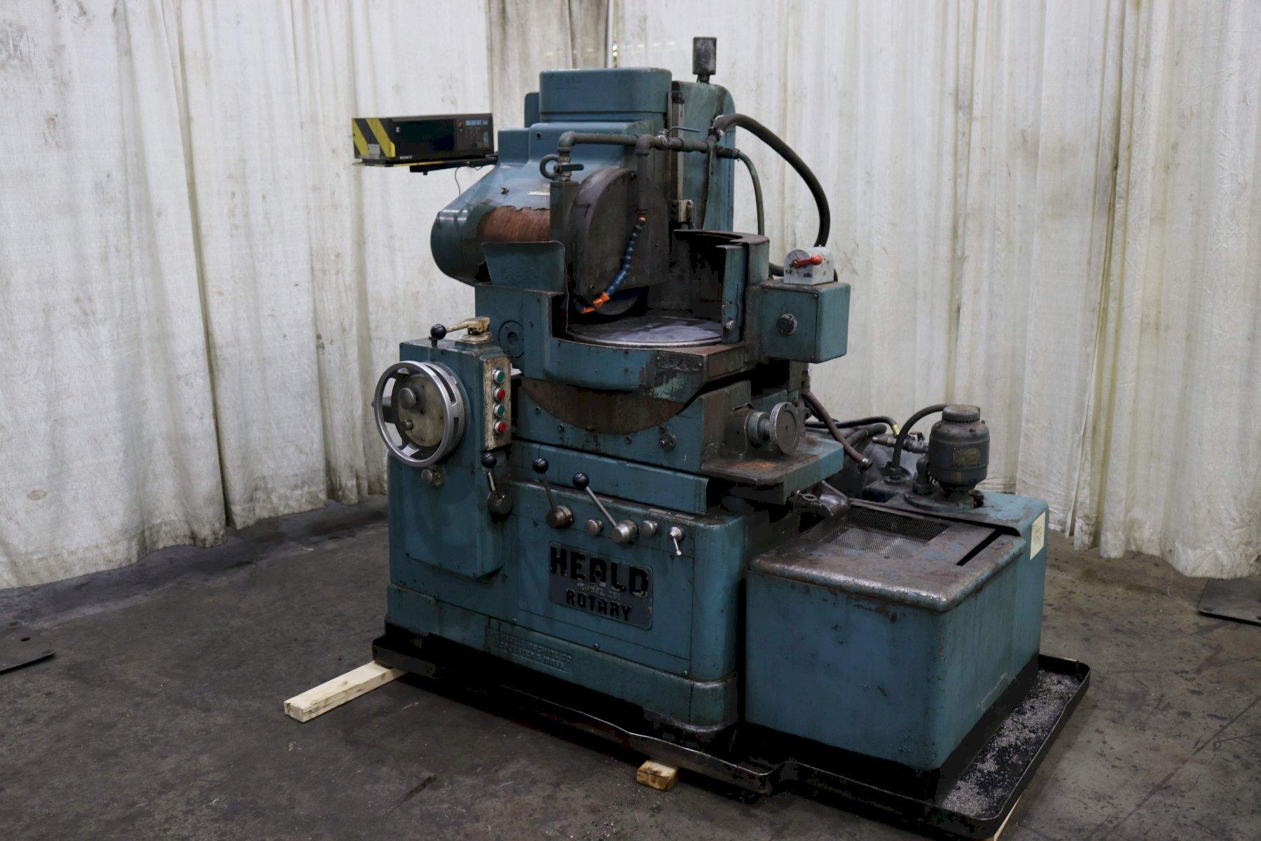 HEALD MODEL #261 HORIZONTAL ROTARY SURFACE GRINDER: STOCK #72571