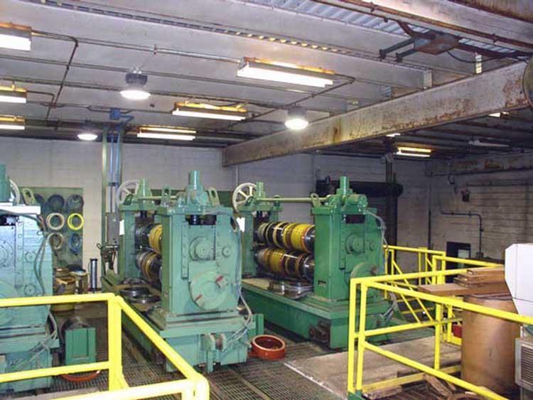 72" x .500" x 80,000# Pro Eco Slitting Line with Two Slitting Heads
