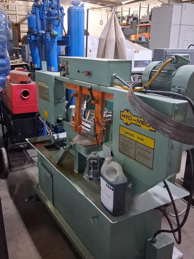 1 - PREOWNED HYD-MECH MITER HORIZONTALBANDSAW, MODEL #: S-20, S/N: 20293322