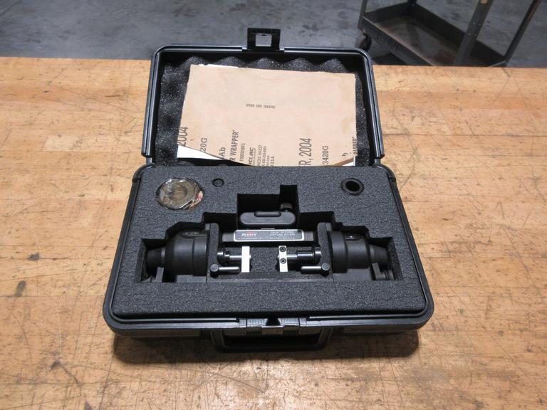 Sunnen Gage Setting Fixture, Model PG400, Range .100" - 1.500",  in Plastic Carry Case- Auction Item
