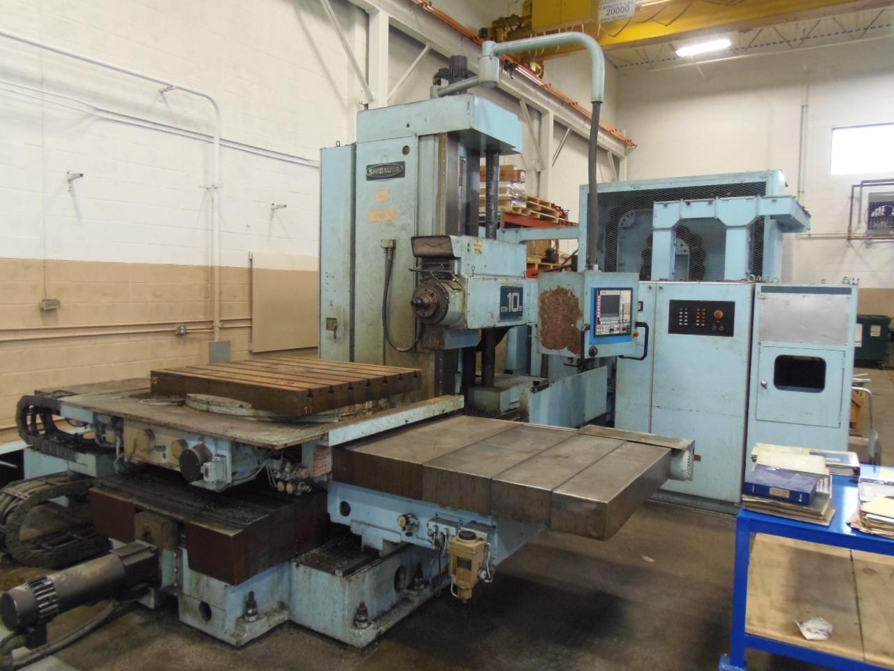 Toshiba Shibaura BTN-10B CNC Table Type Horizontal Boring Mill with 2012 Retrofit Fagor 8055i CNC Control and non operating 80 position toolchanger