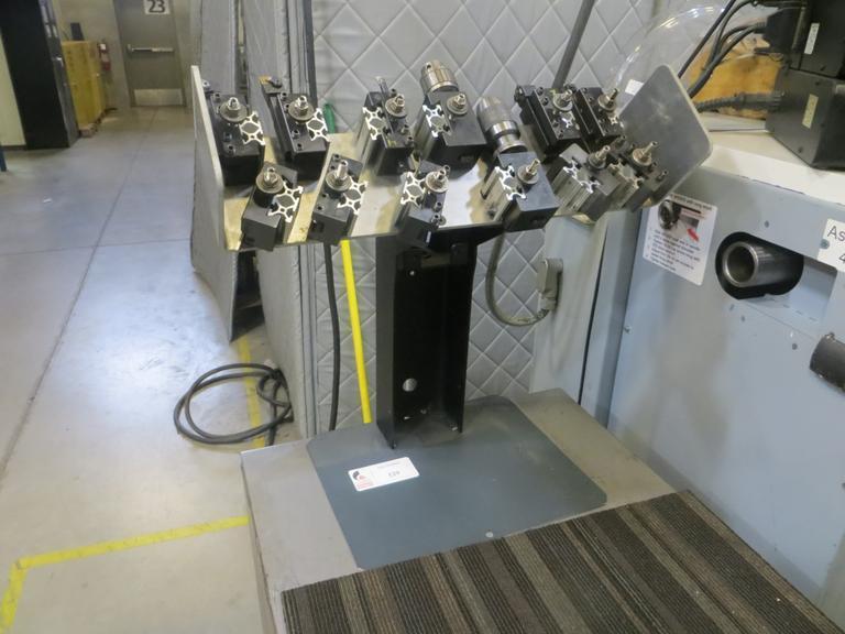 Aloris And Aloris Type Lathe Tool Holders And Rack- Auction Item