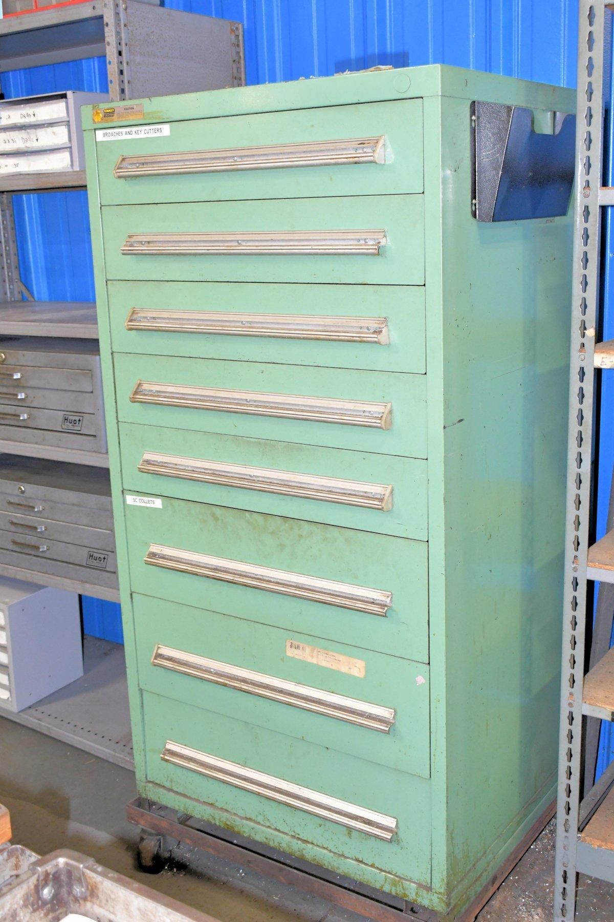 8 DRAWER 30" X 28" X 59" VIDMAR CABINET: STOCK #77597