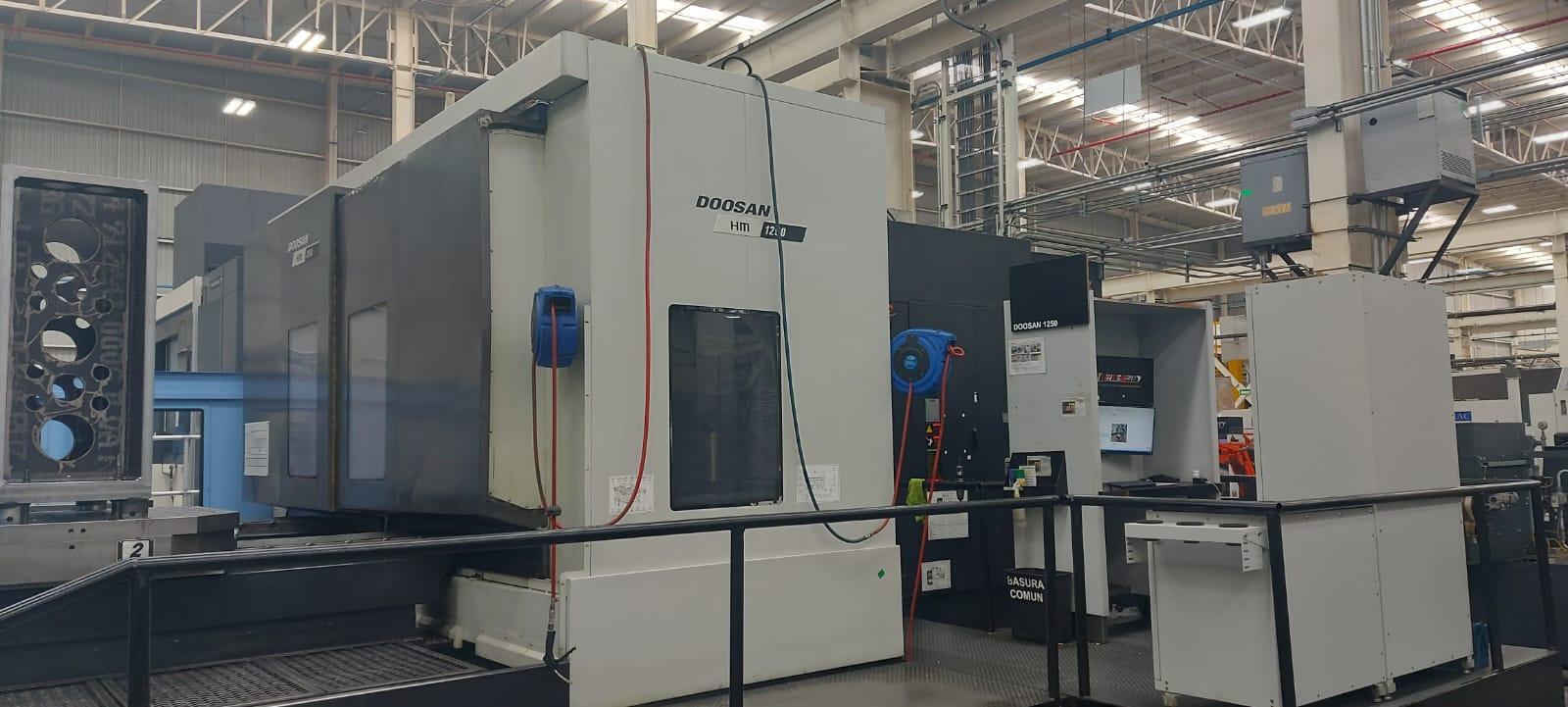 Doosan HM1250 CNC Horizontal Machining Center For Sale - 2017