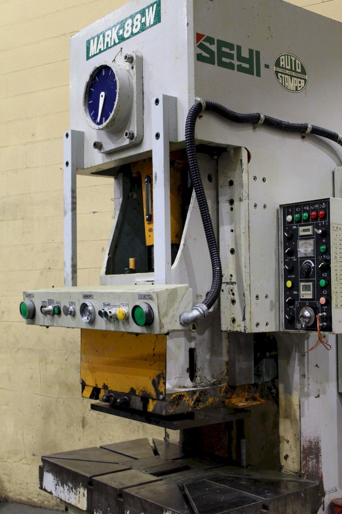 88 TON SEYI MODEL #MK88  GAP OBG PUNCH PRESS: STOCK #67685